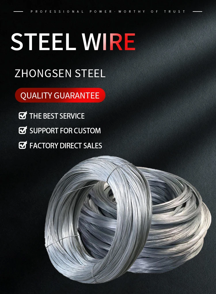 Hot DIP Galvanized Oval Wire, Z-700 Galvanized Iron Wire