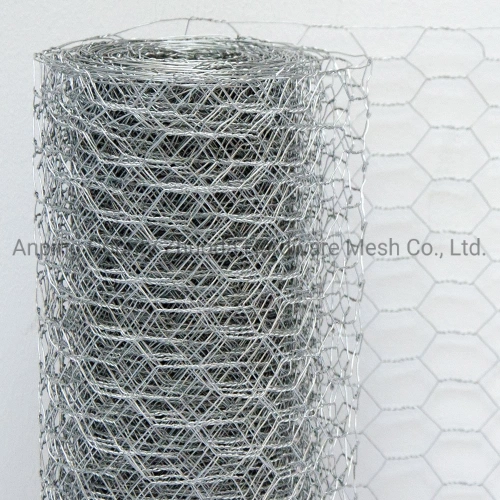 Amazon Ebay′s Choice PVC Coated or Galvanized Hexagonal Chicken Wire Mesh for Poultry (HWM)