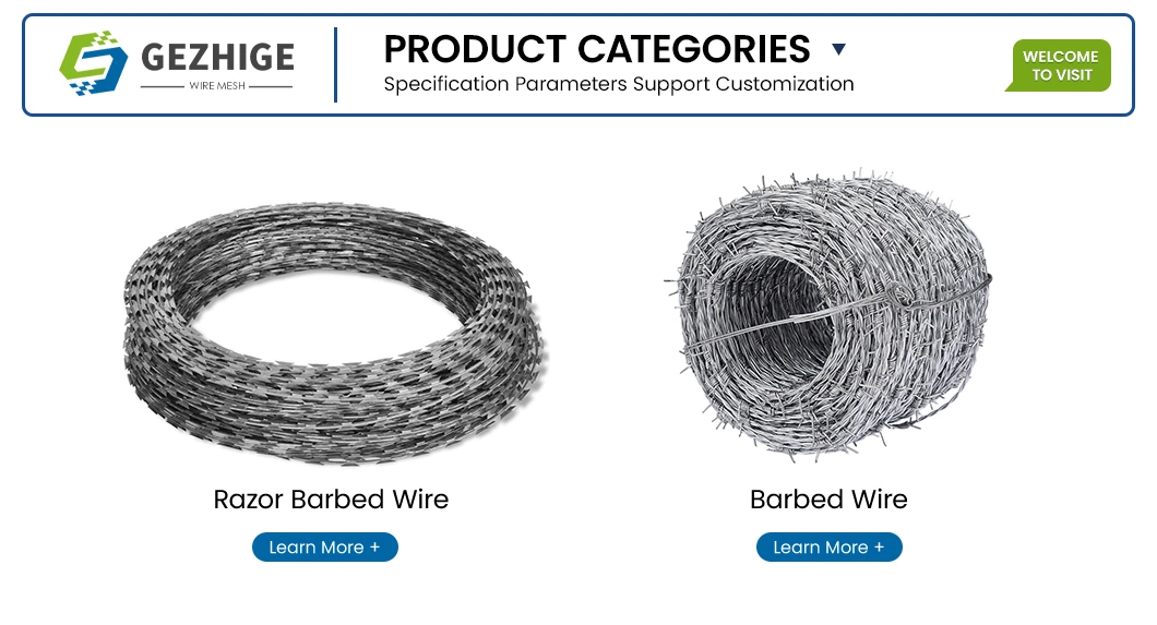 Gezhige Iron Barbed Wire Wholesaler 14× 15 Anti-Climbing Barbed Wire China 12X12 Wire Gauge 400 Meters Barbed Wire