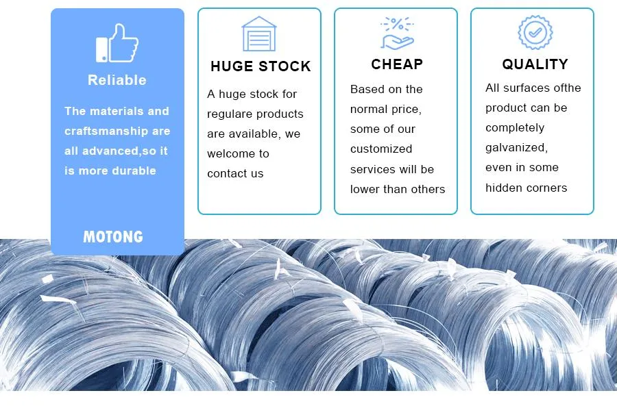 High Carbon Galvanized Spring Steel Wire