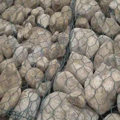 Cercado hexagonal galvanizado sumergido caliente de la malla de alambre de Anping Gabion