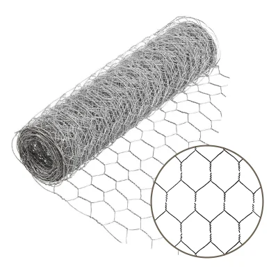 Amazon Ebay's Choice Malla de alambre hexagonal galvanizada o recubierta de PVC para aves de corral (HWM)