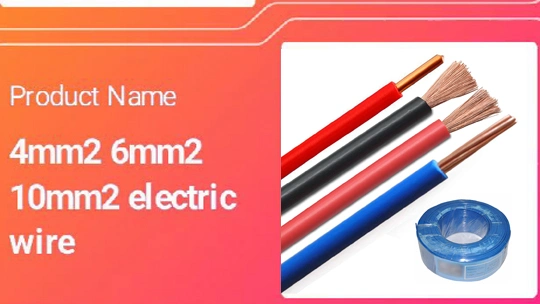 Cables eléctricos planos personalizados Multi-Core Cable doble de 2,5 mm Cables recubiertos de PVC de 3 núcleos Cable flexible